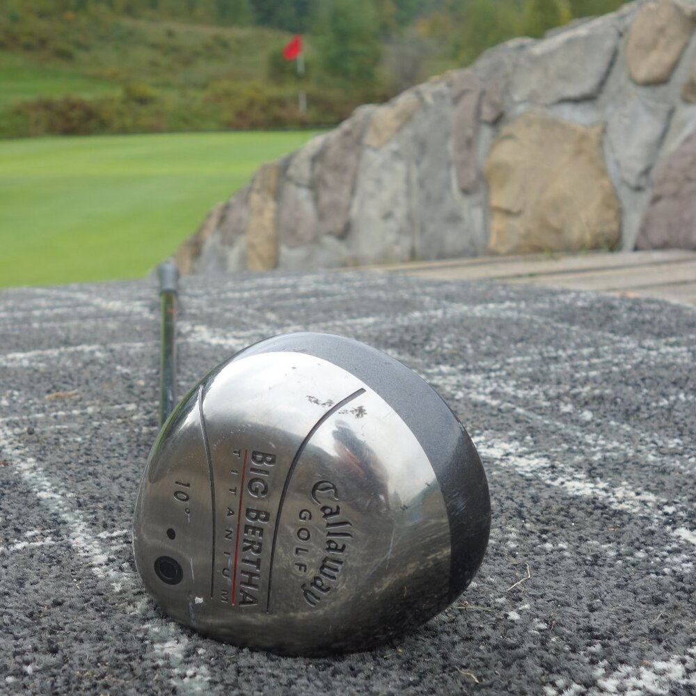 Callaway Big Bertha Titanium 10 Degree Right Handed RCH 65w Regular Shaft Driver